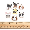 14Pcs 7 Styles Animal Puppy Alloy Enamel Pendants FIND-FS0004-13-5