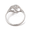 Non-Tarnish 304 Stainless Steel Yoga Adjustable Ring for Women RJEW-M149-24P-2