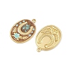 304 Stainless Steel Enamel Pendants X-STAS-C158-04G-03-2