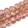 Handmade Luminous Lampwork Beads Strands LAMP-N037-01C-1
