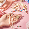 12Pcs 12 Colors Waxed Polyester Bracelet Makings AJEW-TA0001-39-5