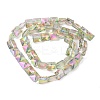 Electroplate Glass Beads Strands EGLA-L045-B-4
