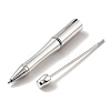 Plastic Beadable Pens AJEW-L094-01E-2
