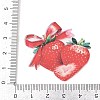Valentine's Day Opaque Printed Acrylic Pendants OACR-A045-06C-3