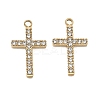 304 Stainless Steel Rhinestone Pendants SA-CBA1CA2-12G-1