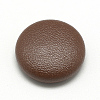 Imitation Leather Covered Cabochons WOVE-S084-06B-2