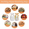20pcs 2 Colors Rectangle Plastic Candy Gift Bags ABAG-TA0001-35-9