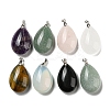 Natural & Synthetic Mixed Gemstone Pendants G-H291-02P-1