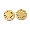 Ion Plating(IP) 304 Stainless Steel Connector Charms STAS-J042-17G-1