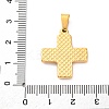 304 Stainless Steel Pendants STAS-L286-14G-3