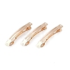 Iron Hair Barrette Findings OHAR-PW0001-198KCG-D-1-1