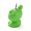Opaque Resin Pendants RESI-Z014-01F-2