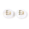 Natural Freshwater Shell Beads BSHE-ZX007-03F-4