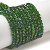 Electroplate Transparent Glass Beads Strands LS-EGLA-A035-T3mm-L10-1