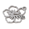 Non-Tarnish Manual Polishing 201 Stainless Steel Pendants STAS-M058-05P-2