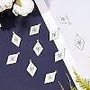 10Pcs 304 Stainless Steel Pendants STAS-NB0001-28-3