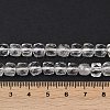 Natural Quartz Crystal Beads Strands G-H078-C33-6mm-5