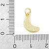 Brass with Yellow Enamel Charms KK-CBADB87-12G-3