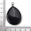 Synthetic Blue Goldstone Pendants G-F820-14P-04-3