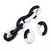 Two Tone Opaque Acrylic Linking Rings OACR-S038-035-6