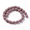 Natural Lava Rock Beads Strands G-F671-03B-17-2