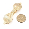 Texture Alloy Hair Barrettes AJEW-M043-01G-02-5