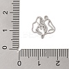 Non-Tarnish 304 Stainless Steel Pendants STAS-S139-06P-08-2