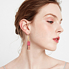 DIY Walnut Wooden Dangle Earring Making Kits DIY-OC0006-72-6