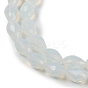 Electroplate Imitation Jade Glass Beads Strands EGLA-N013-J6mm-D02-3