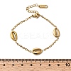 304 Stainless Steel Link Bracelets BJEW-G763-04G-3
