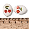 Handmade Porcelain Beads PORC-K012-08B-3