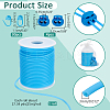 1Roll Hollow Pipe PVC Tubular Synthetic Rubber Cord RCOR-NB0001-02B-2