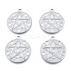 Non-Tarnish 201 Stainless Steel Pendants STAS-N098-214P-2