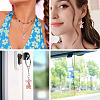 16Pcs 8 Style Glass & Acrylic & Alloy Pendants PALLOY-TA00232-8