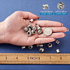 Alloy European Beads PALLOY-TA0002-19AS-RS-13