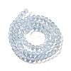 Transparent Baking Paint Glass Beads X1-DGLA-A034-T6mm-D13-2