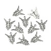 Tibetan Style Alloy Fairy Pendants TIBEP-23017-AS-RS-3