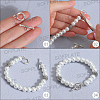 140Pcs 2 Colors Tibetan Style Alloy Toggle Clasps FIND-SP0001-22-6