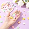 30Pcs Opaque Resin Pendants RESI-YW0005-31-4