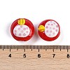 Handmade Lampwork Bumpy Beads Strands LAMP-Q002-02C-4