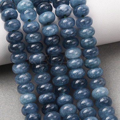 Natural White Jade Beads Strands X-G-E507-01-10-1