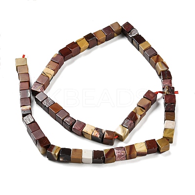 Natural Mookaite Beads Strands G-Q1008-B06-1