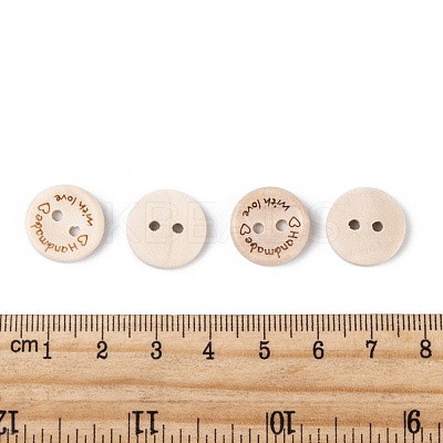 Wooden Buttons BUTT-K007-08A-1