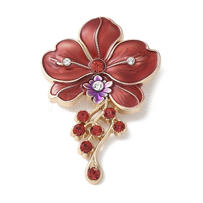 Flower Enamel Pins JEWB-M067-04KCG-03-1