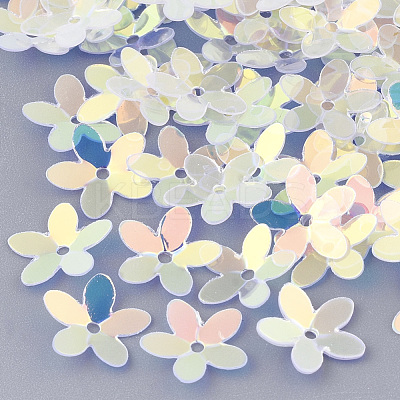 Plastic Paillette Beads PVC-R012-01190-1