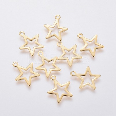 304 Stainless Steel Charms STAS-L234-095G-1