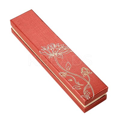 Rectangle Shaped Cardboard Necklace Boxes for Gifts Wrapping CBOX-A004-01-1
