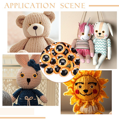 Resin Doll Craft Eyes DIY-GO0001-44C-1