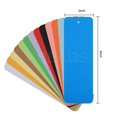 DIY Blank Bookmark Making Kit DIY-GL0004-30-1