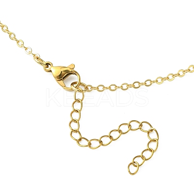 304 Stainless Steel Macrame Pouch Empty Stone Holder for Pendant Necklaces Making NJEW-TA00084-02-1